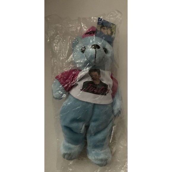 Justin Timberlake NSync Rare Bear Pop Star Bean Bag Bears 2000, Limited Edition - Picture 1 of 5